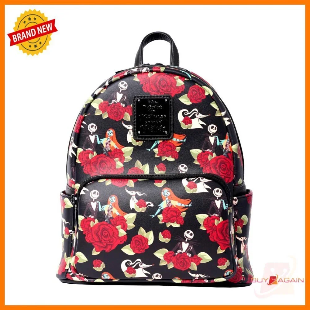 Mini Backpack with Adjustable Straps, Faux Leather, Multiple Pockets